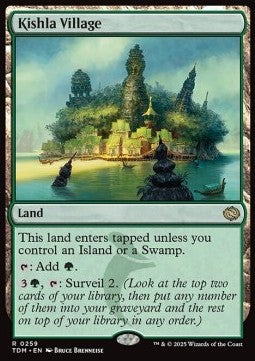 Villaggio Kishla - Tarkir: La Dracotempesta (Rare) [TDM-259]