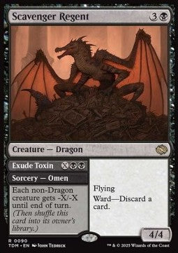 Regente Sapprofago // Essudare Tossine - Tarkir: La Dracotempesta (Rare) [TDM-90]