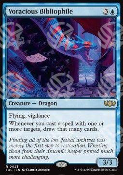 Bibliofilo Vorace - Commander: Tarkir: La Dracotempesta (Rare) [TDC-23]