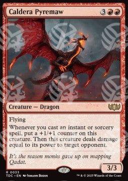 Pirofauci della Caldera - Commander: Tarkir: La Dracotempesta (Rare) [TDC-33]