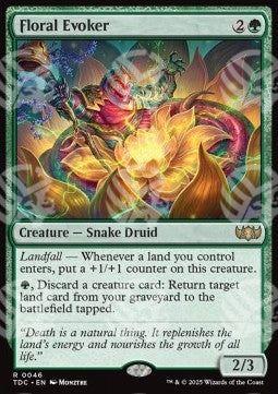 Evocatore Floreale - Commander: Tarkir: La Dracotempesta (Rare) [TDC-46]