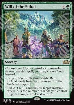 Determinazione dei Sultai - Commander: Tarkir: La Dracotempesta (Rare) [TDC-49]