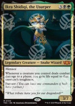 Ikra Shidiqi, l'Usurpatrice - Commander: Tarkir: La Dracotempesta (Mythic) [TDC-100]