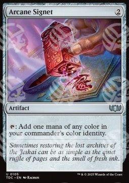 Sigillo Arcano - Commander: Tarkir: La Dracotempesta (Uncommon) [TDC-105]