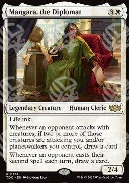 Mangara, il Diplomatico - Commander: Tarkir: La Dracotempesta (Rare) [TDC-124]