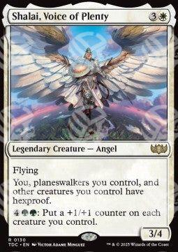 Shalai, Voce dell'Abbondanza - Commander: Tarkir: La Dracotempesta (Rare) [TDC-130]
