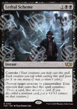 Lethal Scheme - Commander: Tarkir: La Dracotempesta (Rare) [TDC-184]