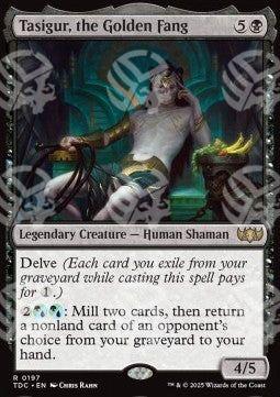 Tasigur, la Zanna d'Oro - Commander: Tarkir: La Dracotempesta (Rare) [TDC-197]