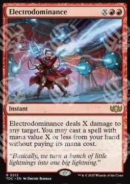 Elettrodominio - Commander: Tarkir: La Dracotempesta (Rare) [TDC-212]