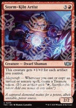 Artista della Fornace Tempesta - Commander: Tarkir: La Dracotempesta (Uncommon) [TDC-235]
