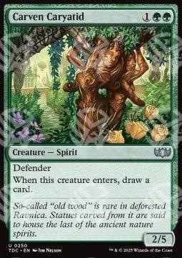 Cariatide Intagliata - Commander: Tarkir: La Dracotempesta (Uncommon) [TDC-250]