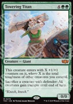 Titano Torreggiante - Commander: Tarkir: La Dracotempesta (Mythic) [TDC-276]