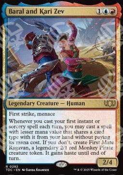 Baral e Kari Zev - Commander: Tarkir: La Dracotempesta (Rare) [TDC-282]