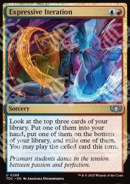 Iterazione Espressiva - Commander: Tarkir: La Dracotempesta (Uncommon) [TDC-288]