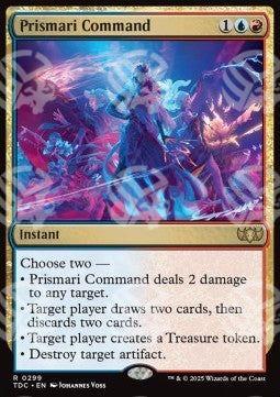 Comando di Prismari - Commander: Tarkir: La Dracotempesta (Rare) [TDC-299]