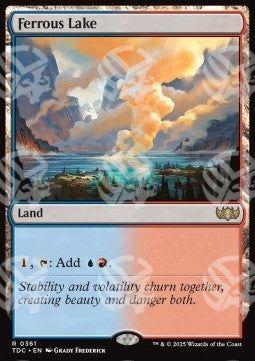 Ferrous Lake - Commander: Tarkir: La Dracotempesta (Rare) [TDC-361]