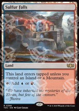 Cascata Sulfurea - Commander: Tarkir: La Dracotempesta (Rare) [TDC-396]
