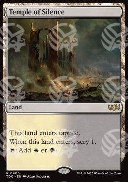Tempio del Silenzio - Commander: Tarkir: La Dracotempesta (Rare) [TDC-406]