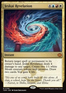 Rivelazione Jeskai - Tarkir: La Dracotempesta (Mythic) [TDM-196]