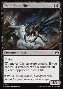 Mosche Sanguinarie del Delta - Tarkir: La Dracotempesta (Common) [TDM-77]