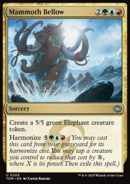 Barrito del Mammut - Tarkir: La Dracotempesta (Uncommon) [TDM-205]