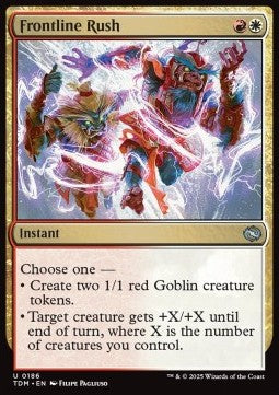 Corsa in Prima Linea - Tarkir: La Dracotempesta (Uncommon) [TDM-186]