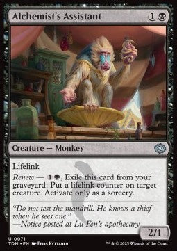 Assistente dell'Alchimista - Tarkir: La Dracotempesta (Uncommon) [TDM-71]
