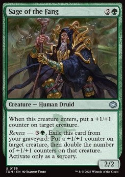 Saggio della Zanna - Tarkir: La Dracotempesta (Uncommon) [TDM-155]