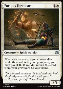 Predecessore Furioso - Tarkir: La Dracotempesta (Uncommon) [TDM-13]