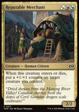 Mercante Rispettabile - Tarkir: La Dracotempesta (Common) [TDM-217]