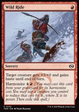 Corsa Selvaggia - Tarkir: La Dracotempesta (Common) [TDM-132]