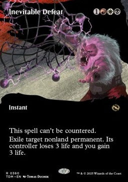 Sconfitta Ineluttabile - Tarkir: La Dracotempesta: Extras (Rare) [XTDM-360]