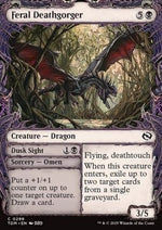 Feral Deathgorger // Visione Crepuscolare - Tarkir: La Dracotempesta: Extras (Common) [XTDM-298]