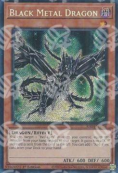 Drago Metallico Nero - Assalto Quarto di Secolo (Secret Rare) [RA04-016]