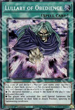 Lullaby of Obedience - Assalto Quarto di Secolo (Secret Rare) [RA04-085]