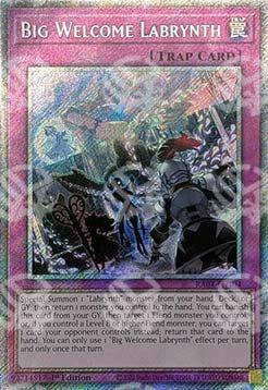 Grande Benvenuto Labrinto - Assalto Quarto di Secolo (Platinum Secret Rare) [RA04-104]