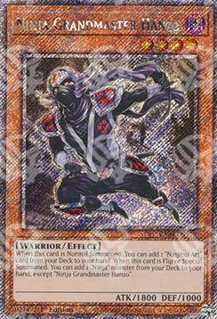 Granmaestro Ninja Hanzo - Assalto Quarto di Secolo (Platinum Secret Rare) [RA04-173]