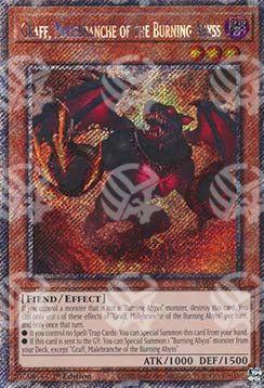 Graff, Malebranche dell'Abisso Bruciante - Assalto Quarto di Secolo (Platinum Secret Rare) [RA04-234]
