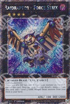 Raidraptor - Forza Strix - Assalto Quarto di Secolo (Platinum Secret Rare) [RA04-243]
