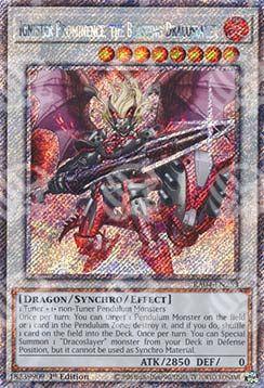 Fuocastro Prominenza, il Dracoassassino Esplosivo - Assalto Quarto di Secolo (Platinum Secret Rare) [RA04-253]