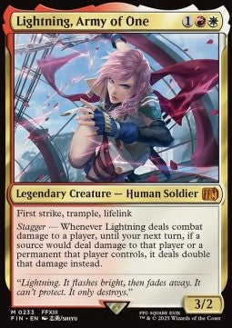 Lightning, Giostra Furiosa - Magic: The Gathering - FINAL FANTASY (Mythic) [FIN-233]