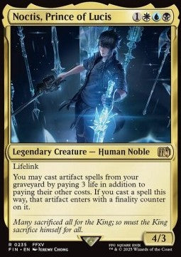 Noctis, Principe di Lucis - Magic: The Gathering - FINAL FANTASY (Rare) [FIN-235]
