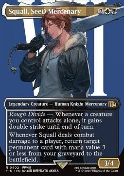 Squall, Mercenario SeeD - Magic: The Gathering - FINAL FANTASY: Extras (Rare) [XFIN-402]