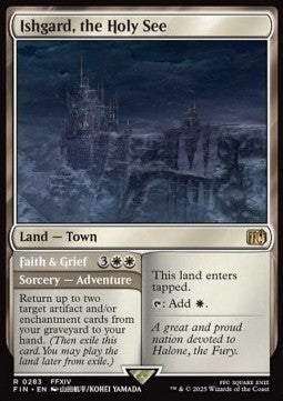 Ishgard, the Holy See // Faith & Grief - Magic: The Gathering - FINAL FANTASY (Rare) [FIN-283]