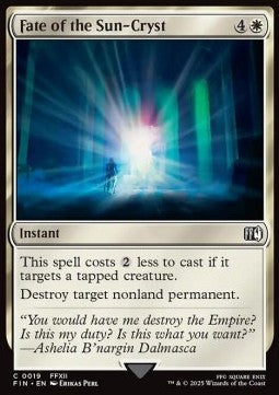 Fato della Crisalide Solare - Magic: The Gathering - FINAL FANTASY (Common) [FIN-19]