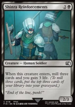 Rinforzi della Shinra - Magic: The Gathering - FINAL FANTASY (Common) [FIN-118]