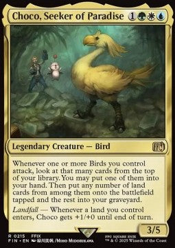 Choco, Cercatore del Paradiso - Magic: The Gathering - FINAL FANTASY (Rare) [FIN-215]