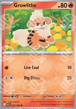 Growlithe - Rivali Predestinati (Common) [DRI-027]