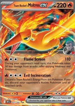 Moltres ex del Team Rocket - Rivali Predestinati (Double Rare) [DRI-031]