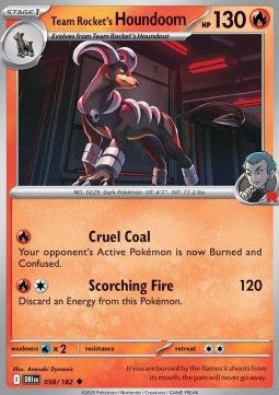 Houndoom del Team Rocket - Rivali Predestinati (Uncommon) [DRI-038]